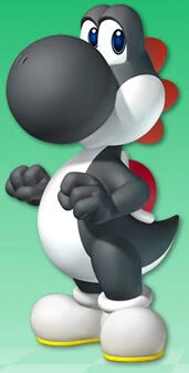 Black Yoshi | Mario Kart Racing Wiki | Fandom