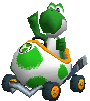 A sprite of Yoshi in the Egg 1.