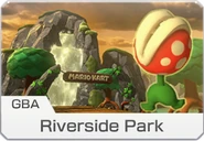Icon for Riverside Park in Mario Kart 8 Deluxe.