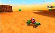 Shy Guy coasting in Kalimari Desert probably listening to Passion Fruit...