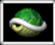 The Green Shell icon from Mario Kart 64.