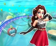 The icon for Koopa Cape starring Party Time Pauline!