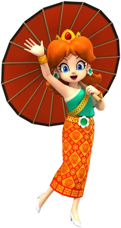 Daisy (Thai Dress) | Mario Kart Racing Wiki | Fandom