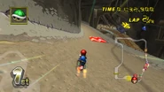 Mario on the alternative route.