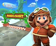 Track icon featuring Aviator Mario!
