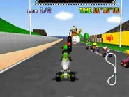 Mario Kart 64.