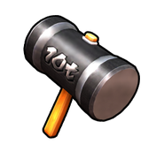 10T.png (54 KB) The 10T Hammer from all 3 Mario Kart Arcade GP games.