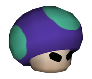 Poison Mushroom Model - Mario Party 5