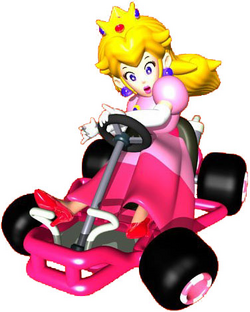 Princess Peach, Mario Kart Racing Wiki