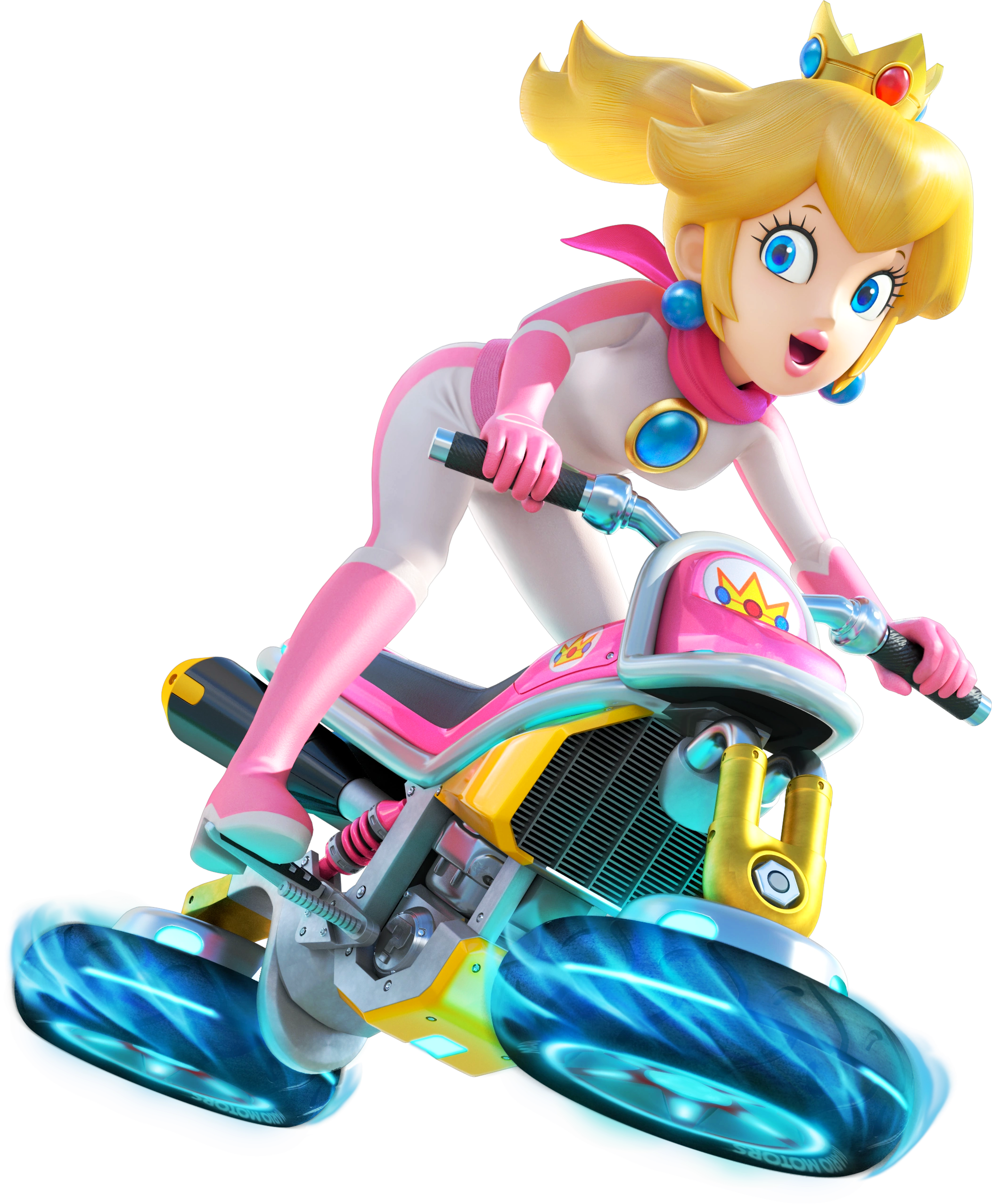 princess peach go kart