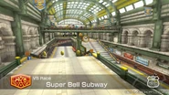 The track during the start of a Grand Prix.
