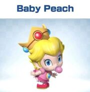 Baby Peach in Mario Kart Tour.