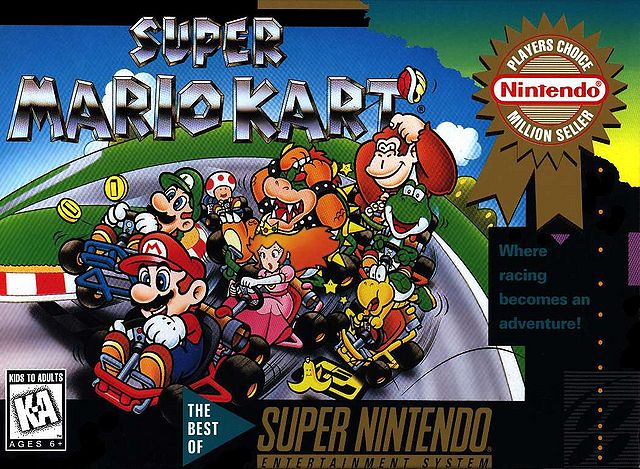 Play SNES Super Mario Kart Deluxe Online in your browser