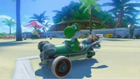  on a green Tri-Speeder.