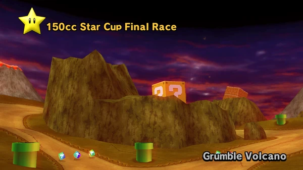 Grumble Volcano Image MKWii