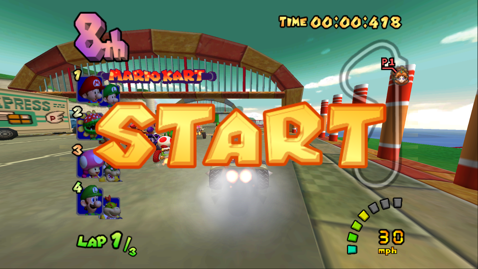 MK Double Dash Menu (PAL) [Mario Kart Wii] [Mods]