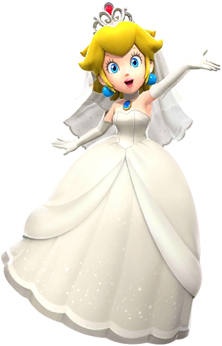 Peach (Wedding) | Mario Kart Racing Wiki | Fandom