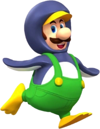 Penguin Luigi | Mario Kart Racing Wiki | Fandom