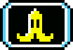 SMKBanana.png (589 bytes) The Banana icon from Super Mario Kart.