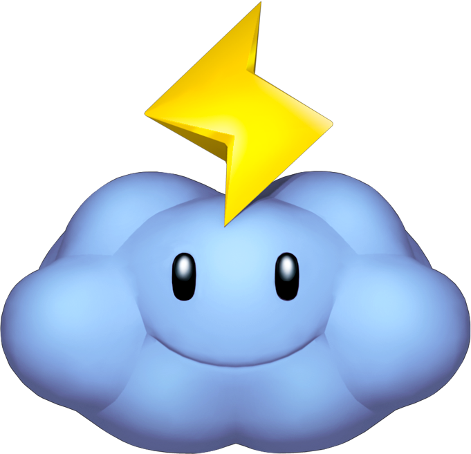 Wii - Mario Kart Wii - Thunder Cloud - The Models Resource