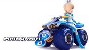 Her own title screen for Mario Kart 8.