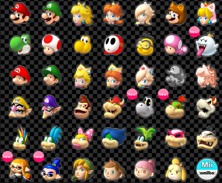 all mario characters ever