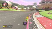  doing a time trial on .