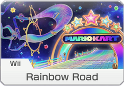 Rainbow Road Wii Mario Kart Racing Wiki Fandom