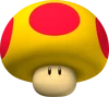 Mega Mushroom - Mario Kart Wii