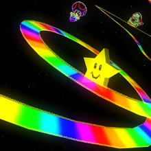 Rainbow Road N64 Mario Kart Racing Wiki Fandom