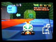 Marty's cell opened and playing the "1-Up" sound.