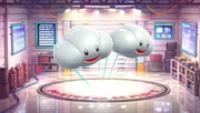 The Cloud Glider in Mario Kart Tour.