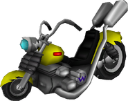 His Wario Bike.