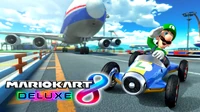MK8DX Title Screen (Luigi)