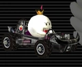 King Boo in his Offroader.