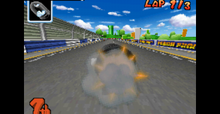 Bullet Bill item in Mario Kart Ds