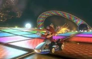 Rainbow Road MK8 racing.jpg (8 KB) Mario at the course.