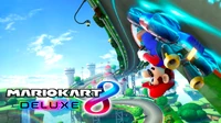 MK8DX Title Screen (Mario)
