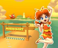 Track icon starring Swimwear Daisy.