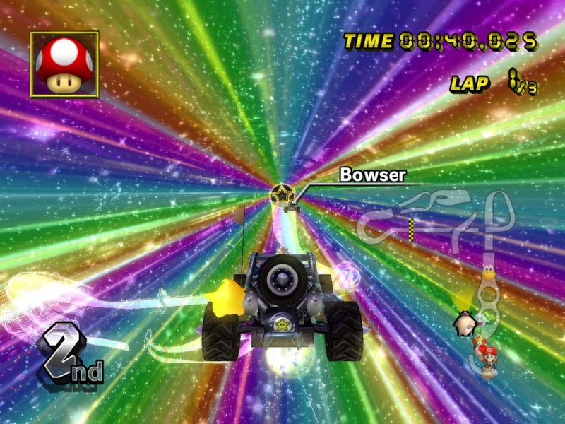 mario kart wii rainbow road