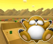 RMX Choco Island 1 icon featuring a Monty Mole.