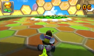 A line of Stingbys approaches in Honeybee Hive.