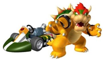Super Mario Mario Kart Wii Bowser Set