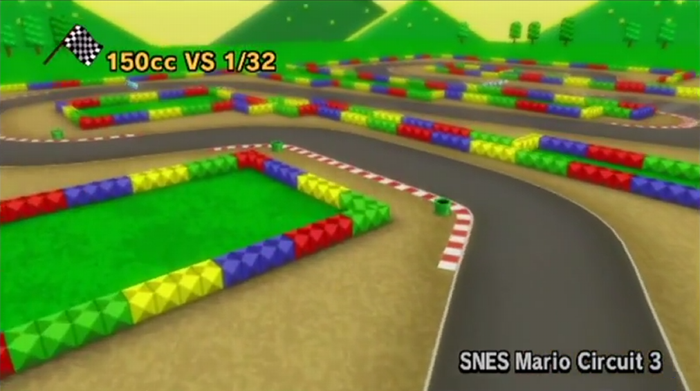 Snes Mario Circuit 3 Mario Kart Wii Wiki Fandom 1344
