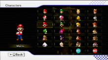 Mario Kart Wii // All Characters 