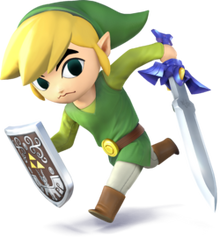 250px-SSB4 - Toon Link Artwork