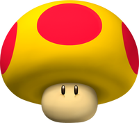 Mega Mushroom - Mario Kart Wii