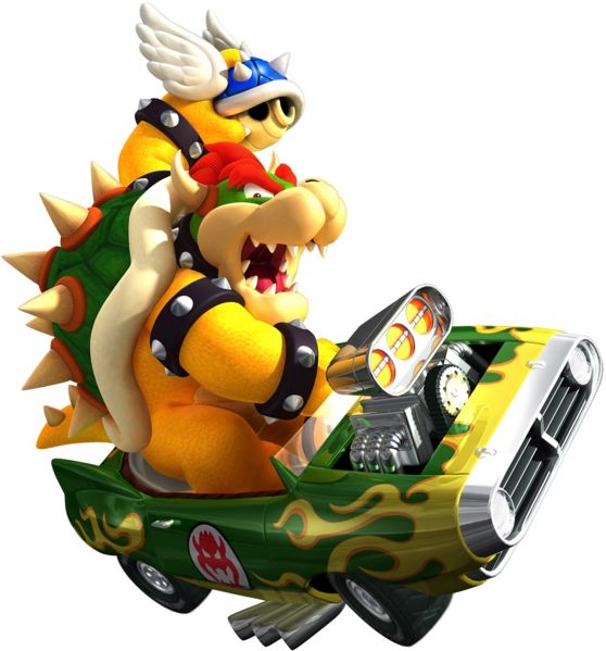 Bowser, Mario Kart Wii Wiki