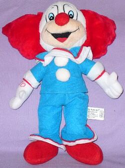 Bozo the sale clown stuffed doll