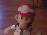 Mario as doctor Mario in luigi's school for disgruntled children